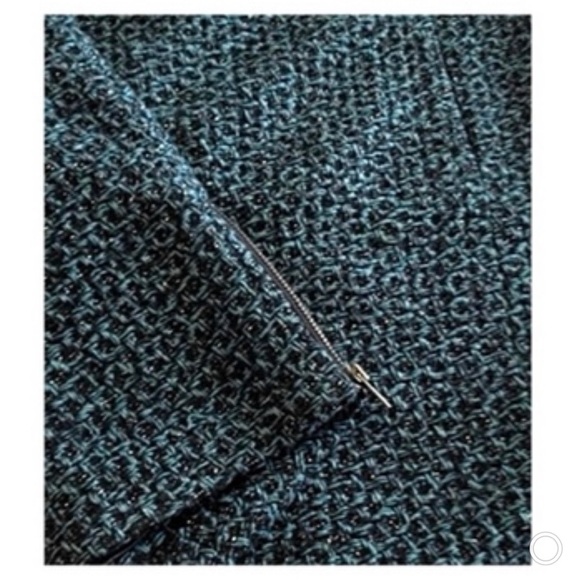 [BCBGeneration] Sage Combo Tweed V-neck Dress - Picture 6 of 7